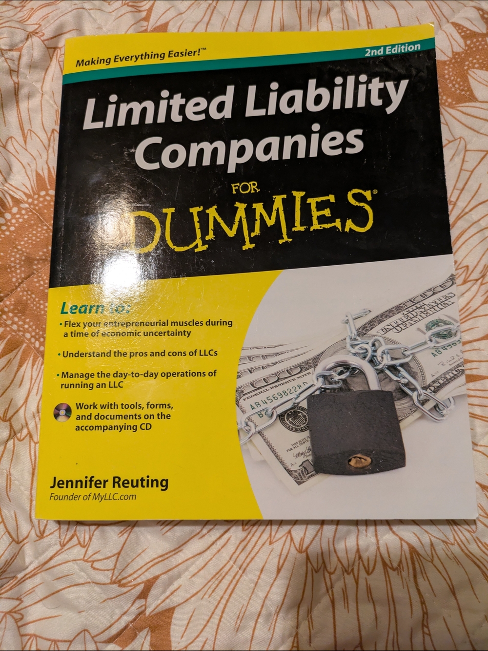 Limited Liability Companies For Dummies Paperback - Includes The Unopened CD!
